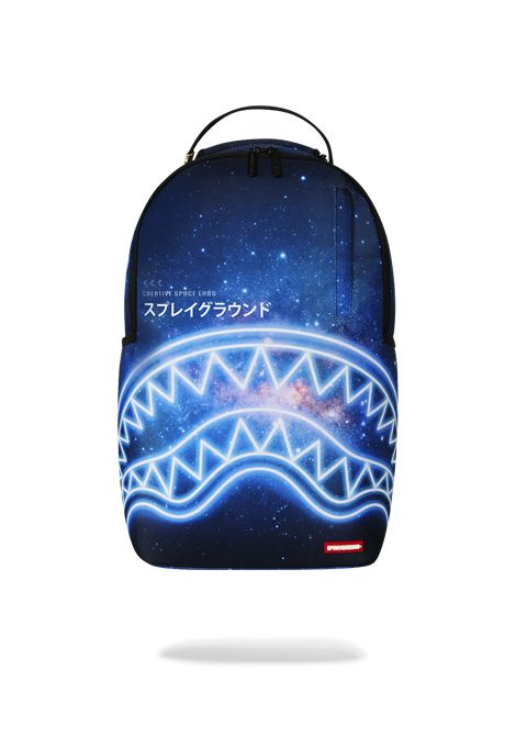 Zaino con shark galassia SPRAYGROUND | 910B8616NSZSHARK CENTRAL NEON NEBULA